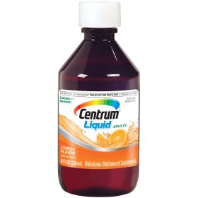 Centrum Liquid Multivitamin Supplement for Adults; Citrus Flavor; 8 Oz