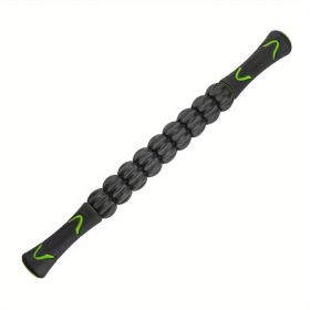 1pc Muscle Fascia Stick Release Muscle Roller Stick, Suitable For Athletes - Reducing Soreness (Color: Black)